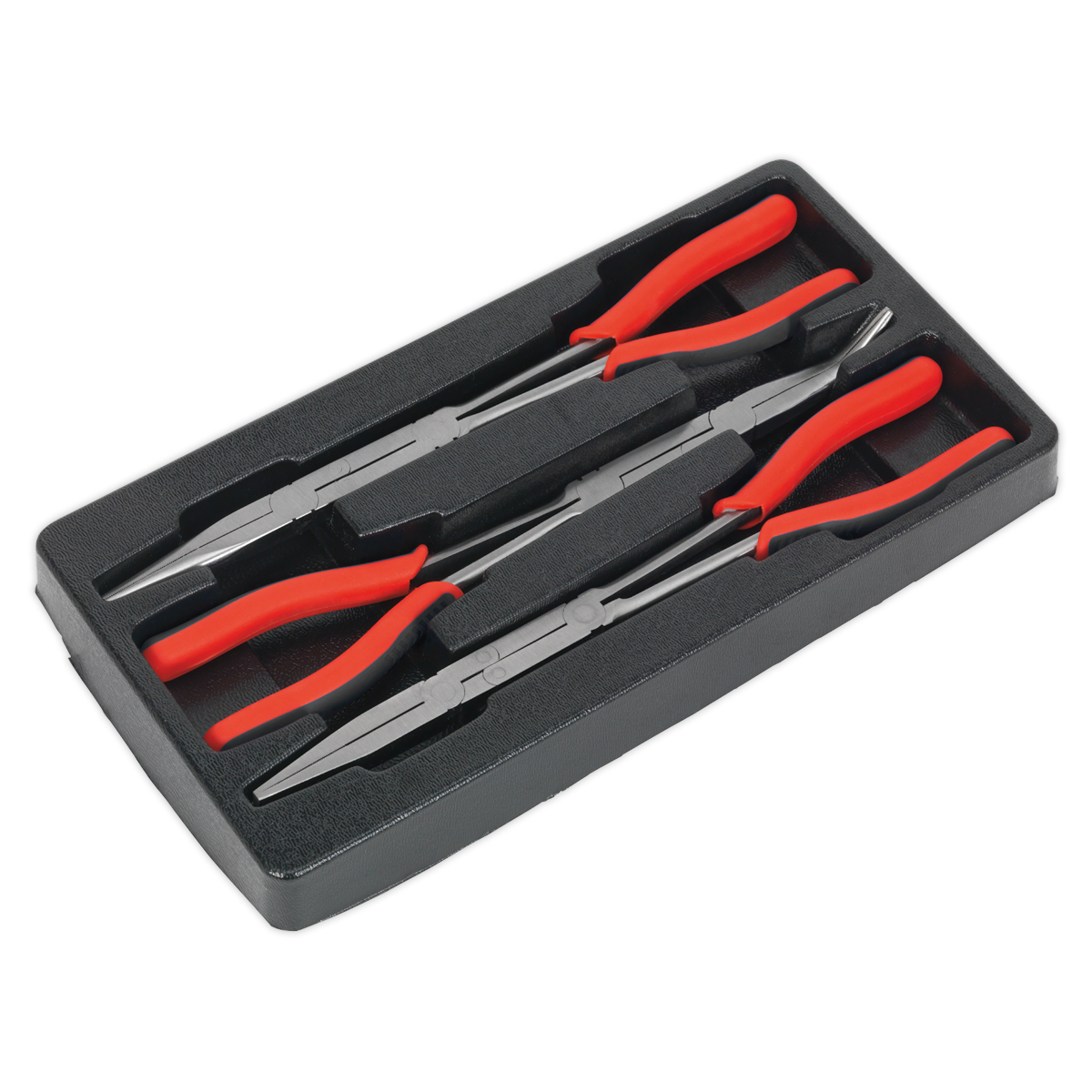Sealey AK8580 Premier Long Double Joint Pliers Set 335mm 3pc - additional view 5