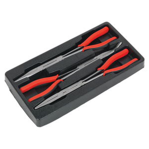 Sealey AK8580 Premier Long Double Joint Pliers Set 335mm 3pc - additional view 5