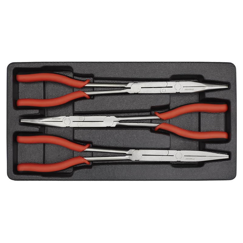 Sealey AK8580 Premier Long Double Joint Pliers Set 335mm 3pc - additional view 3