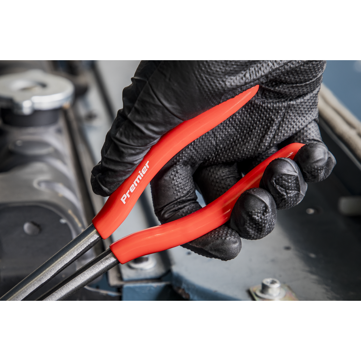 Sealey AK8591 Premier Needle Nose 45° Double Joint Pliers 335mm - additional view 3