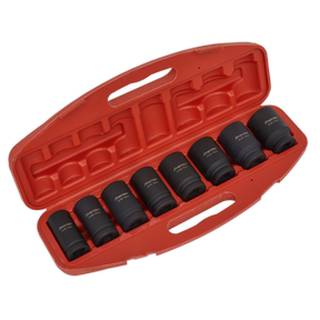 Sealey AK885 Premier Deep Impact Socket Set 3/4"Sq Drive 8pc