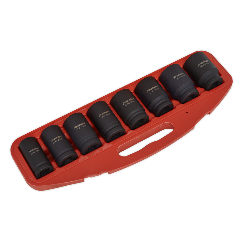 Sealey AK885 Premier Deep Impact Socket Set 3/4"Sq Drive 8pc - additional view 3