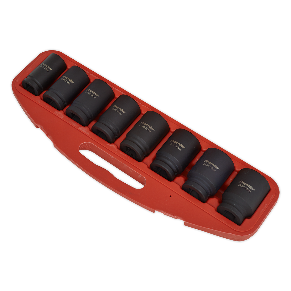 Sealey AK885 Premier Deep Impact Socket Set 3/4"Sq Drive 8pc - additional view 4