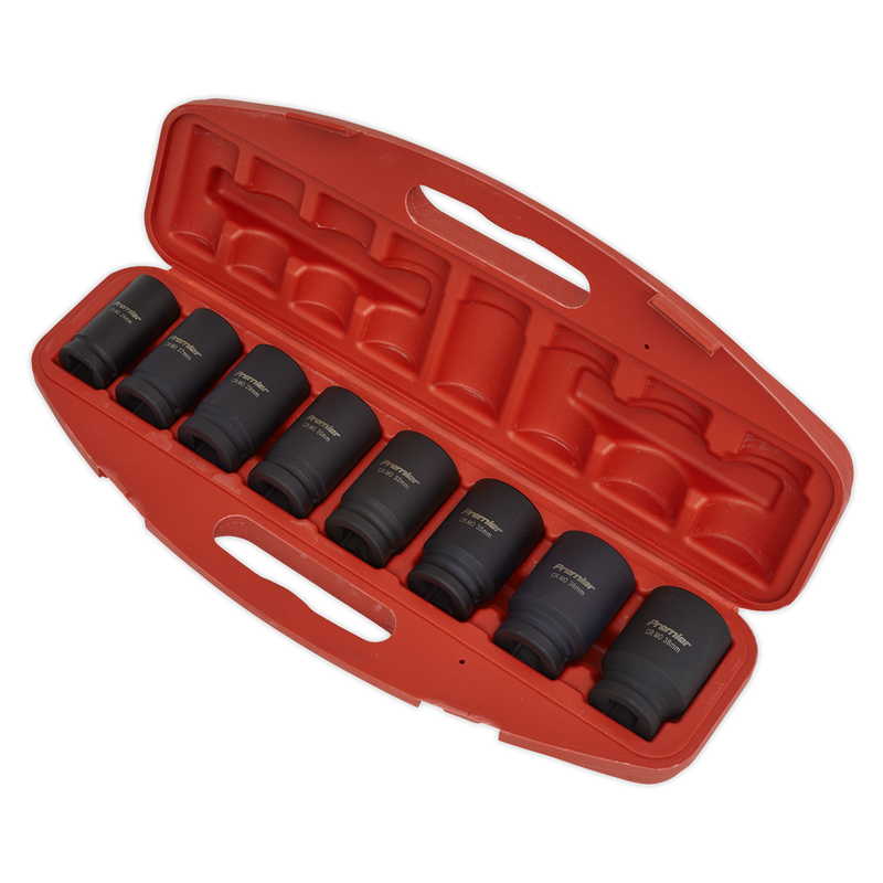 Sealey AK885 Premier Deep Impact Socket Set 3/4"Sq Drive 8pc - additional view 5