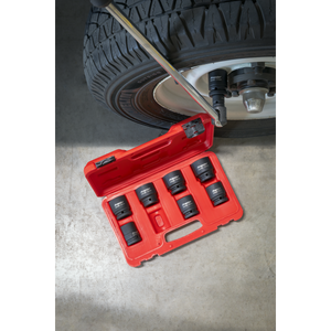 Sealey AK886 Premier Impact Socket Set 3/4"Sq Drive 8pc - additional view 3