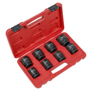 Sealey AK886 Premier Impact Socket Set 3/4"Sq Drive 8pc