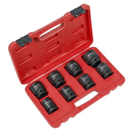 Sealey AK886 Premier Impact Socket Set 3/4"Sq Drive 8pc