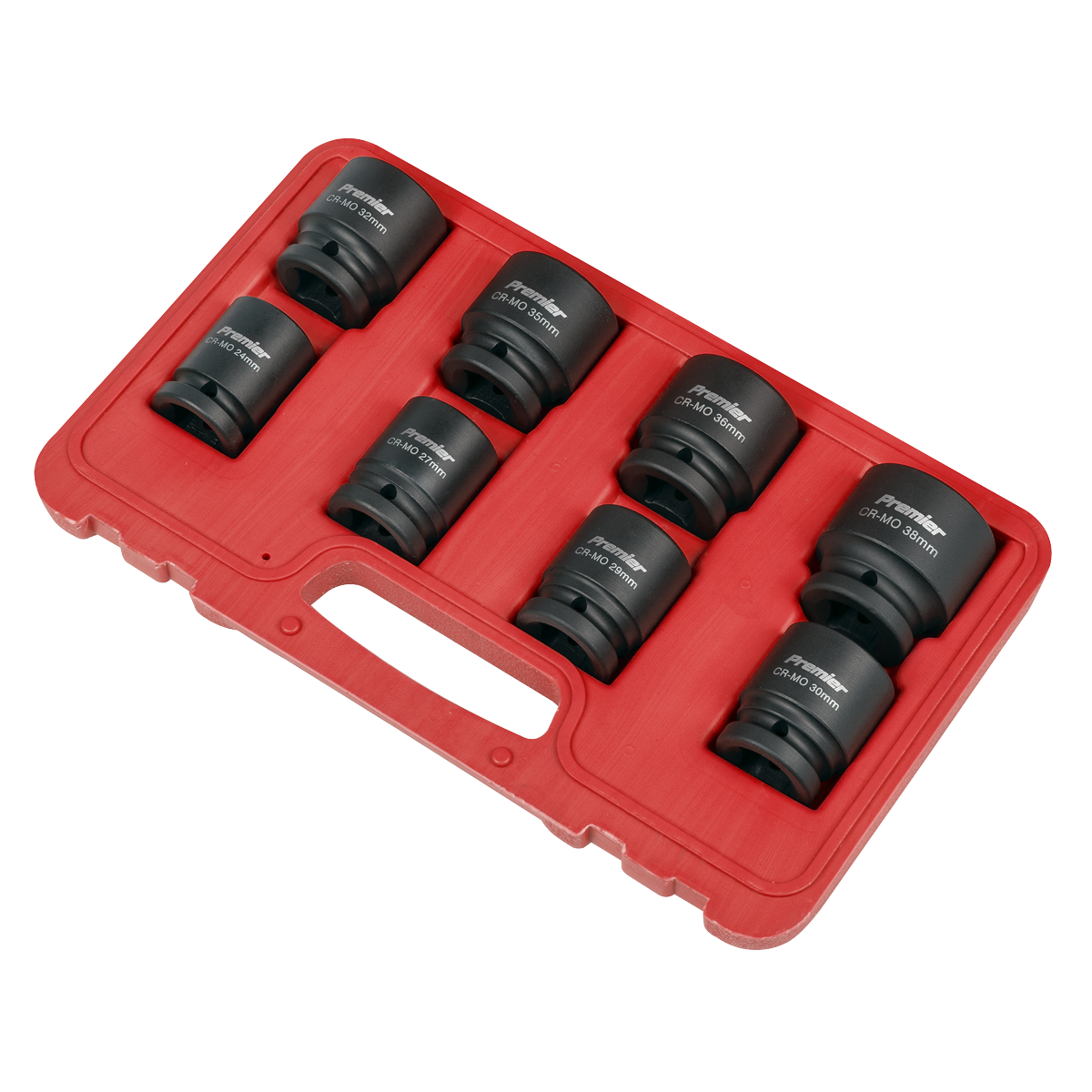 Sealey AK886 Premier Impact Socket Set 3/4"Sq Drive 8pc - additional view 8