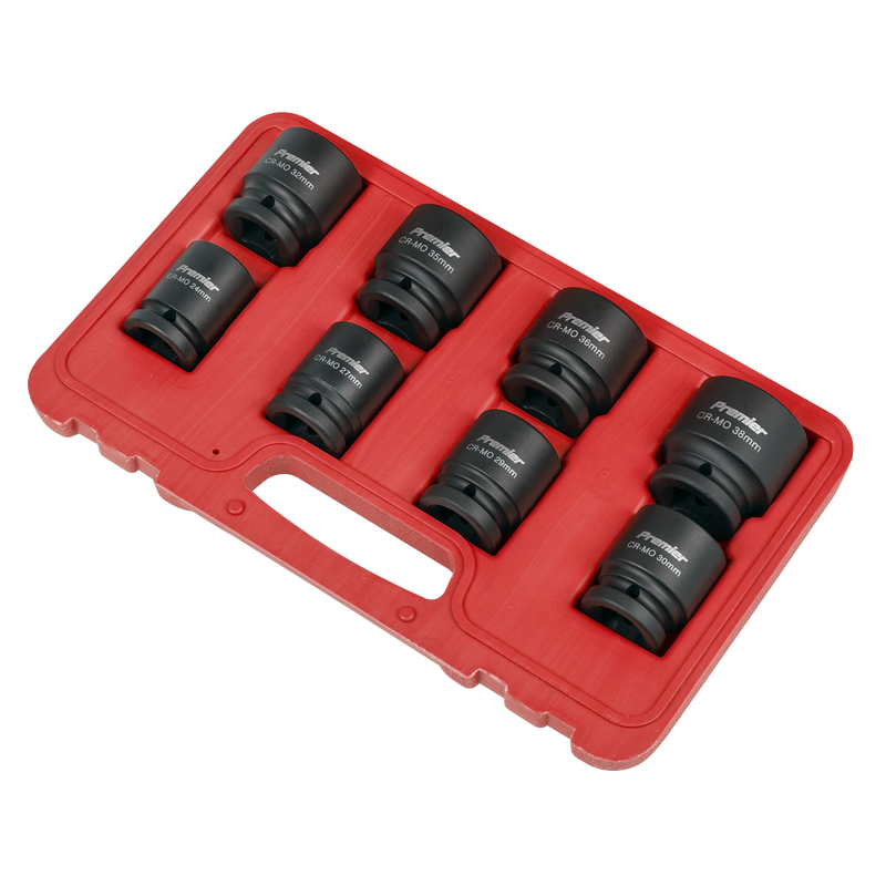 Sealey AK886 Premier Impact Socket Set 3/4"Sq Drive 8pc - additional view 8