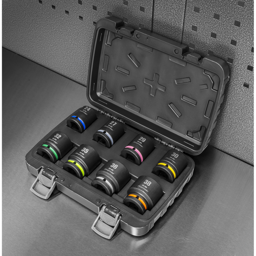 Sealey AK8890M Premier Impact Socket Set 3/4"Sq Drive 8pc - additional view 6