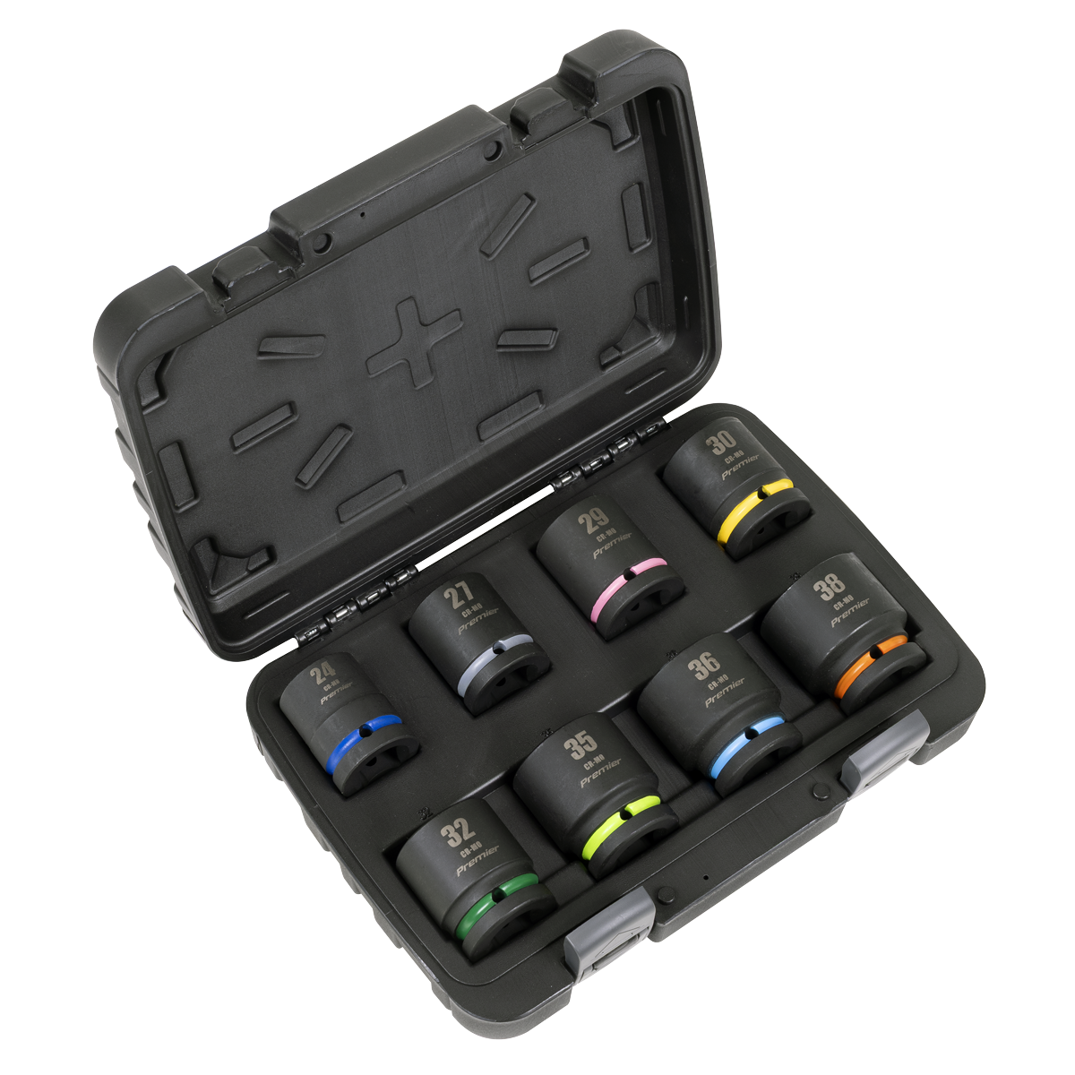 Sealey AK8890M Premier Impact Socket Set 3/4"Sq Drive 8pc
