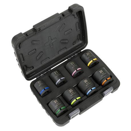 Sealey AK8890M Premier Impact Socket Set 3/4"Sq Drive 8pc