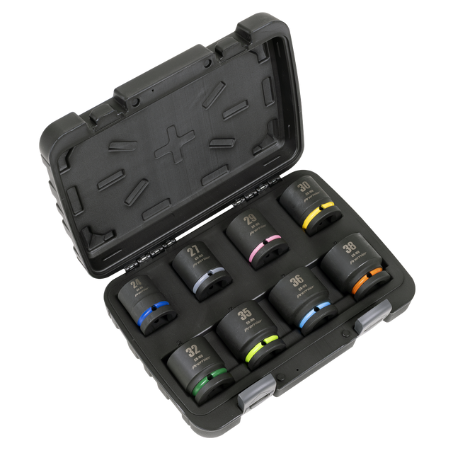 Sealey AK8890M Premier Impact Socket Set 3/4"Sq Drive 8pc