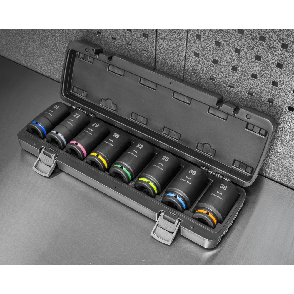 Sealey AK8891M Premier Deep Impact Socket Set 3/4"Sq Drive 8pc - additional view 9