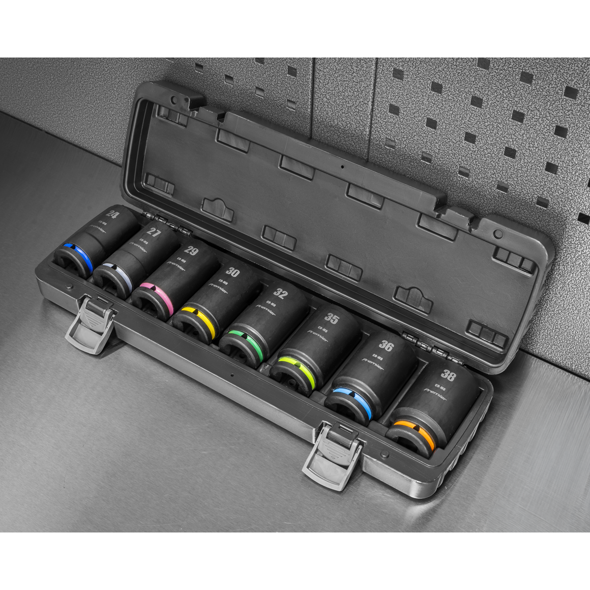 Sealey AK8891M Premier Deep Impact Socket Set 3/4"Sq Drive 8pc - additional view 9