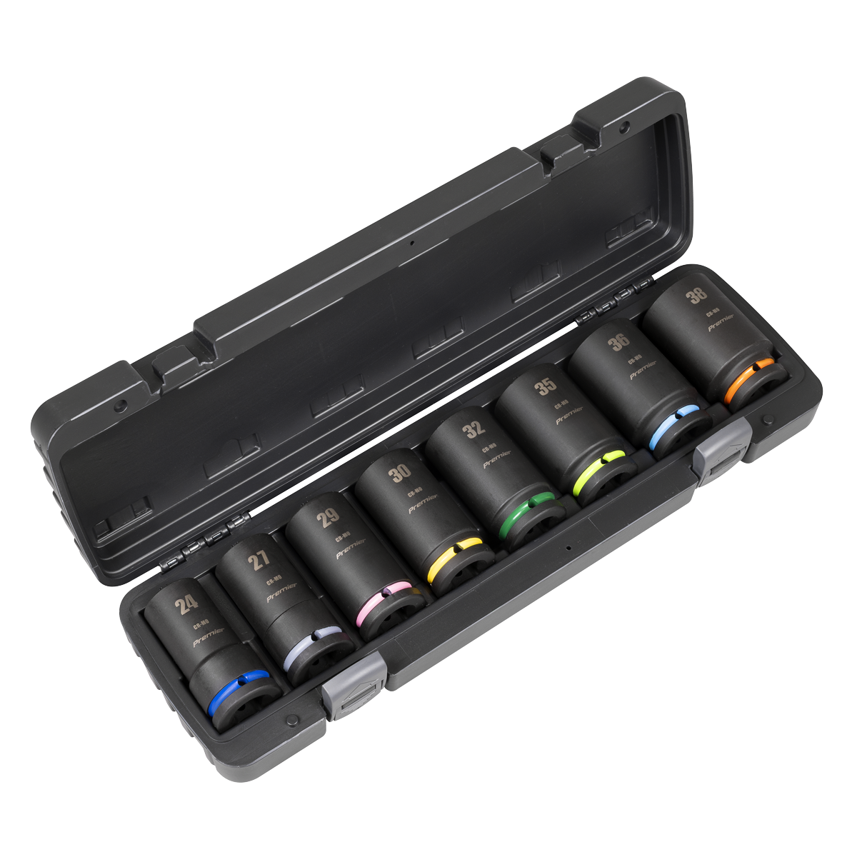 Sealey AK8891M Premier Deep Impact Socket Set 3/4"Sq Drive 8pc