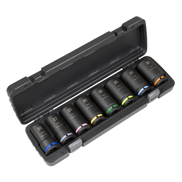 Sealey AK8891M Premier Deep Impact Socket Set 3/4"Sq Drive 8pc