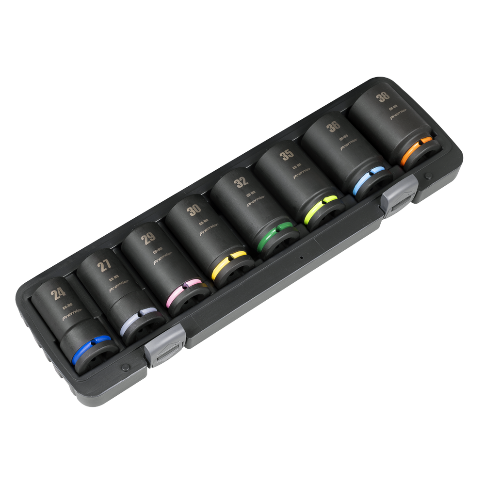 Sealey AK8891M Premier Deep Impact Socket Set 3/4"Sq Drive 8pc - additional view 3