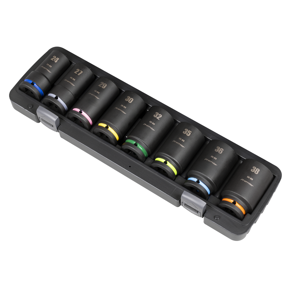 Sealey AK8891M Premier Deep Impact Socket Set 3/4"Sq Drive 8pc - additional view 4