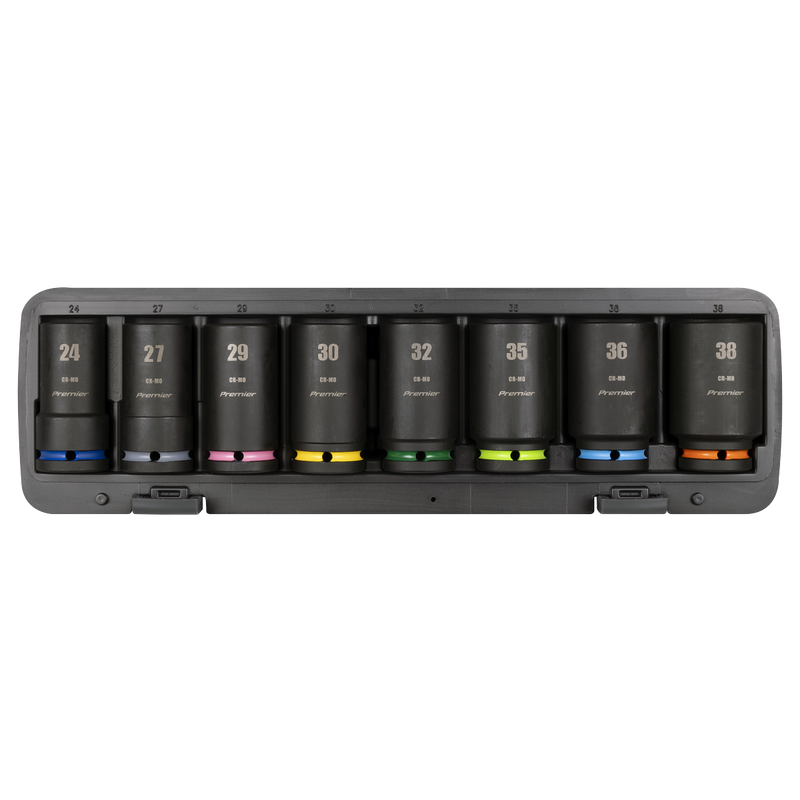 Sealey AK8891M Premier Deep Impact Socket Set 3/4"Sq Drive 8pc - additional view 2