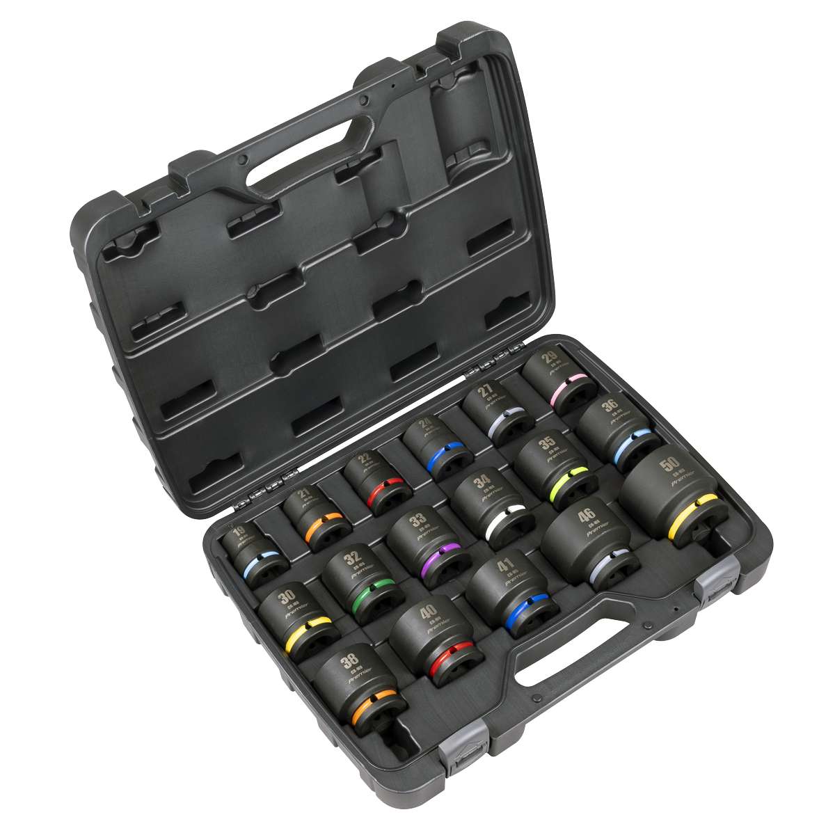 Sealey AK8892M Premier Impact Socket Set 3/4"Sq Drive 17pc