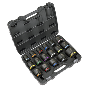 Sealey AK8892M Premier Impact Socket Set 3/4"Sq Drive 17pc