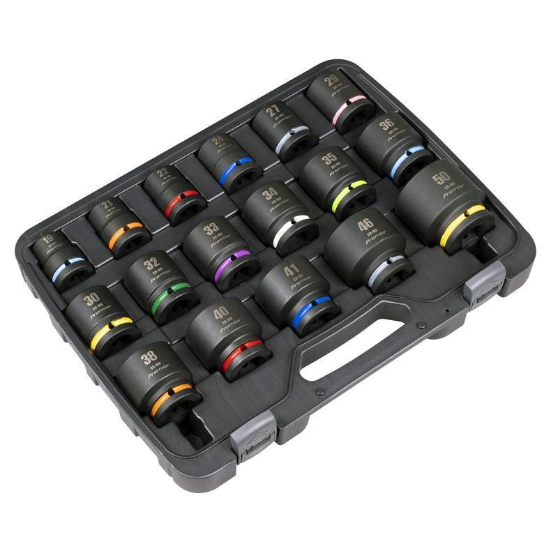 Sealey AK8892M Premier Impact Socket Set 3/4"Sq Drive 17pc - additional view 8