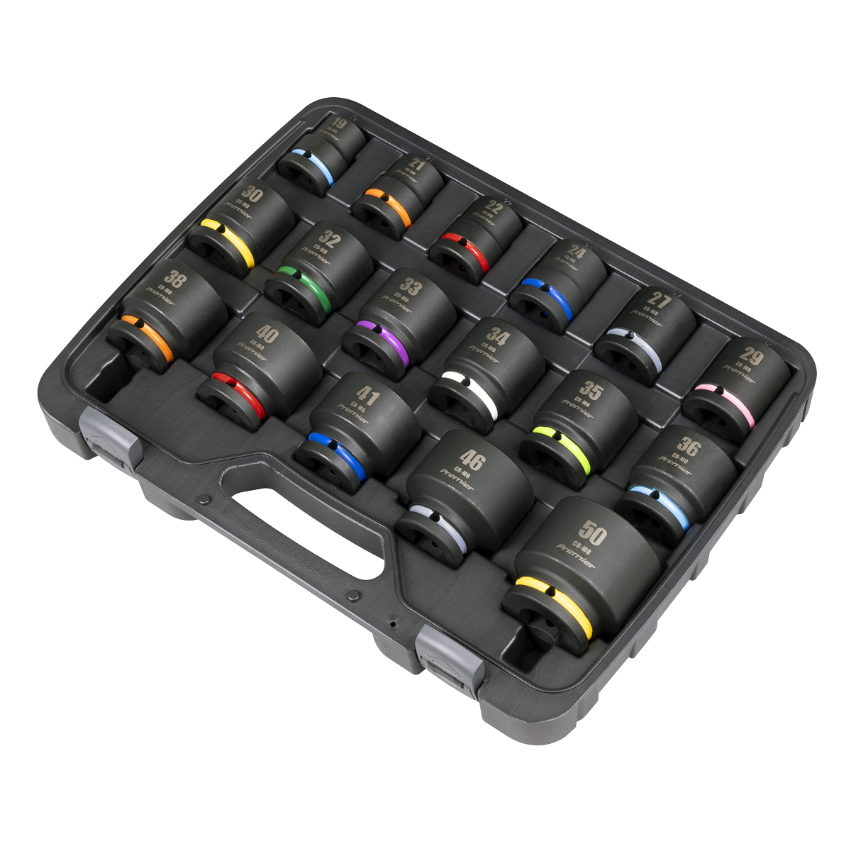 Sealey AK8892M Premier Impact Socket Set 3/4"Sq Drive 17pc - additional view 9