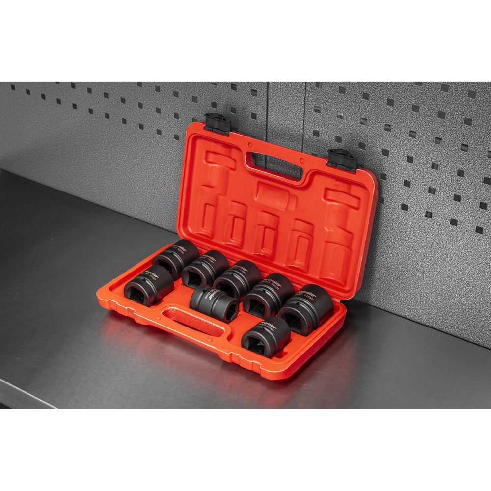 Sealey AK889M Premier Impact Socket Set 1"Sq Drive 8pc - additional view 3
