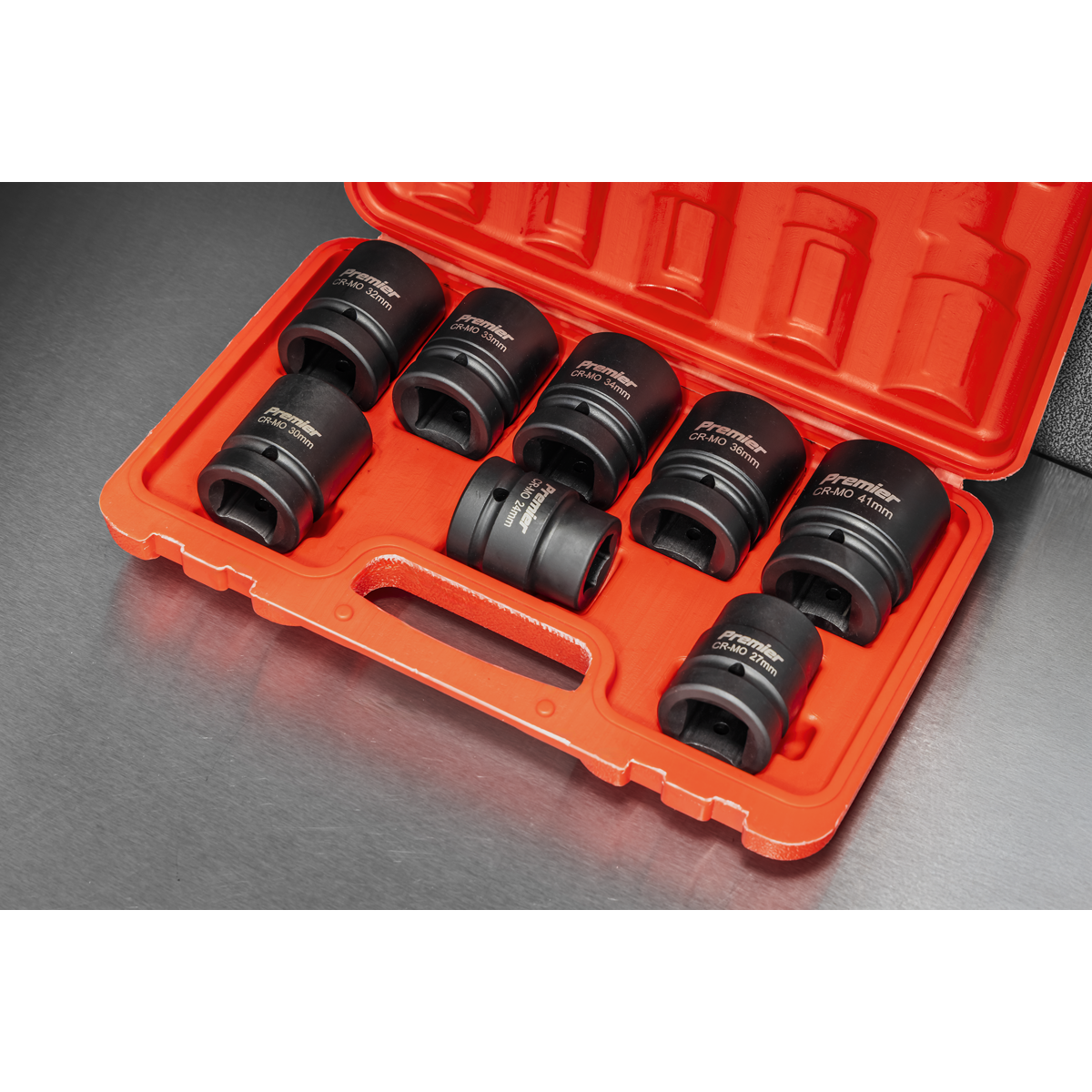 Sealey AK889M Premier Impact Socket Set 1"Sq Drive 8pc - additional view 13