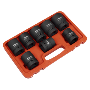 Sealey AK889M Premier Impact Socket Set 1"Sq Drive 8pc - additional view 10