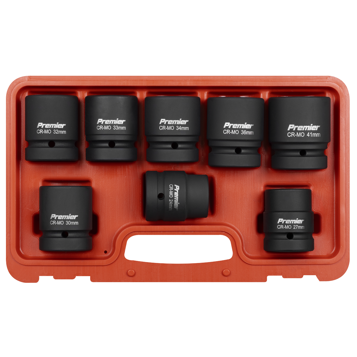 Sealey AK889M Premier Impact Socket Set 1"Sq Drive 8pc - additional view 9
