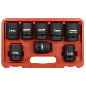 Sealey AK889M Premier Impact Socket Set 1"Sq Drive 8pc - additional view 9
