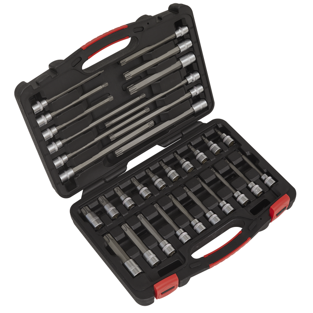 Sealey AK89001 Premier Platinum TRX-Star* Socket Bit Set 3/8"Sq Drive 32pc