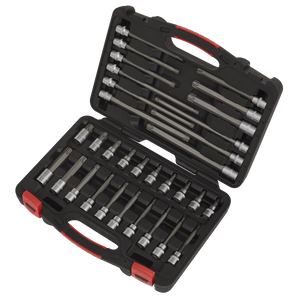 Sealey AK89001 Premier Platinum TRX-Star* Socket Bit Set 3/8"Sq Drive 32pc - additional view 4