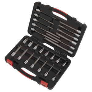 Sealey AK89002 Premier Platinum Spline Socket Bit Set 3/8"Sq Drive 26pc - additional view 3