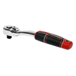 Sealey AK8938 Premier Pear-Head Offset Ratchet Wrench with Flip Reverse 3/8"Sq Drive