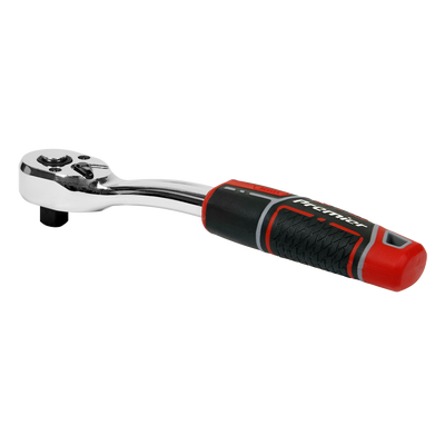 Sealey AK8938 Premier Pear-Head Offset Ratchet Wrench with Flip Reverse 3/8"Sq Drive
