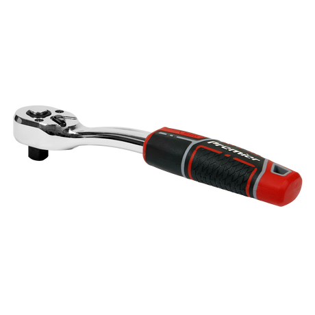 Sealey AK8938 Premier Pear-Head Offset Ratchet Wrench with Flip Reverse 3/8"Sq Drive