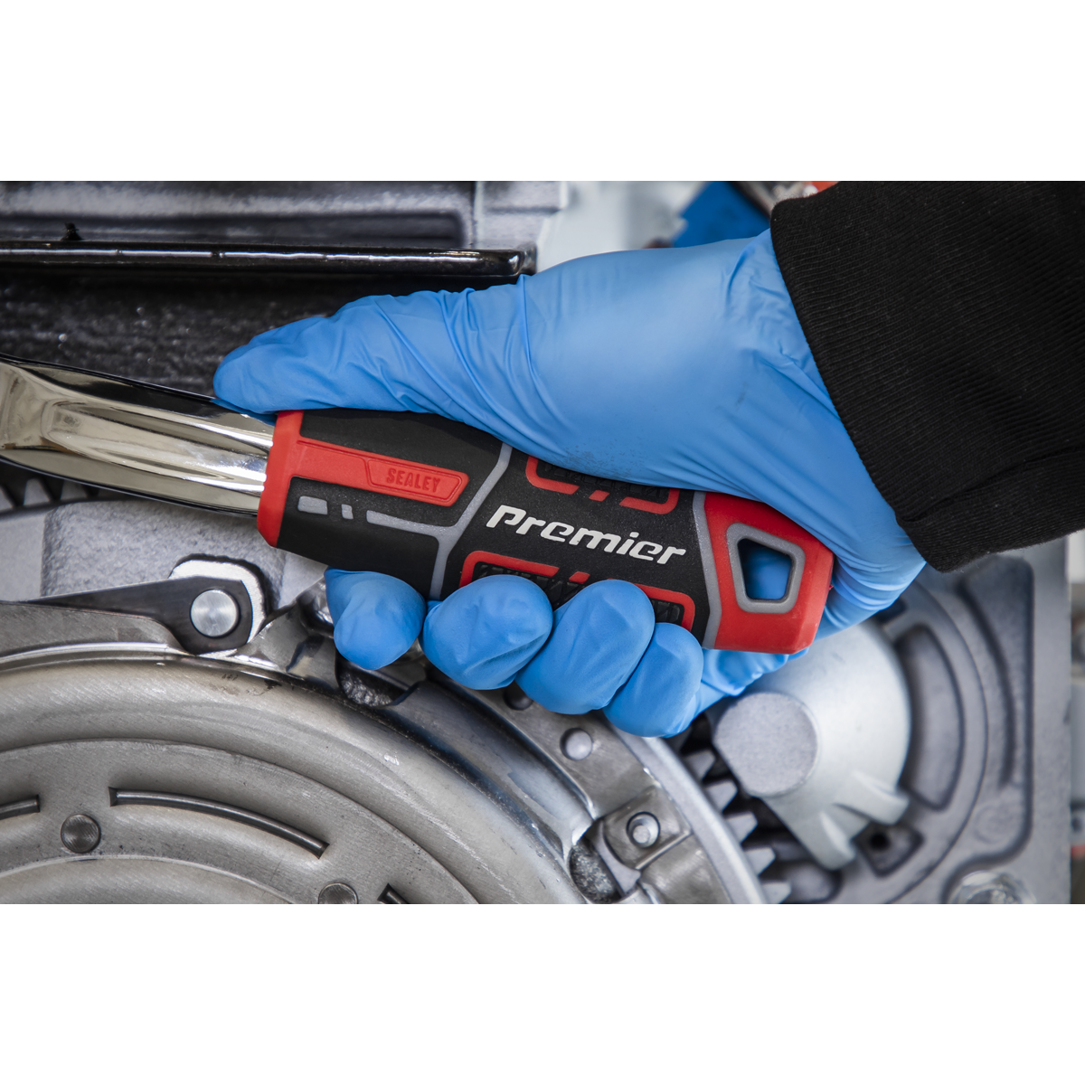 Sealey AK8939 Premier Pear-Head Offset Ratchet Wrench with Flip Reverse 1/2"Sq Drive - additional view 5
