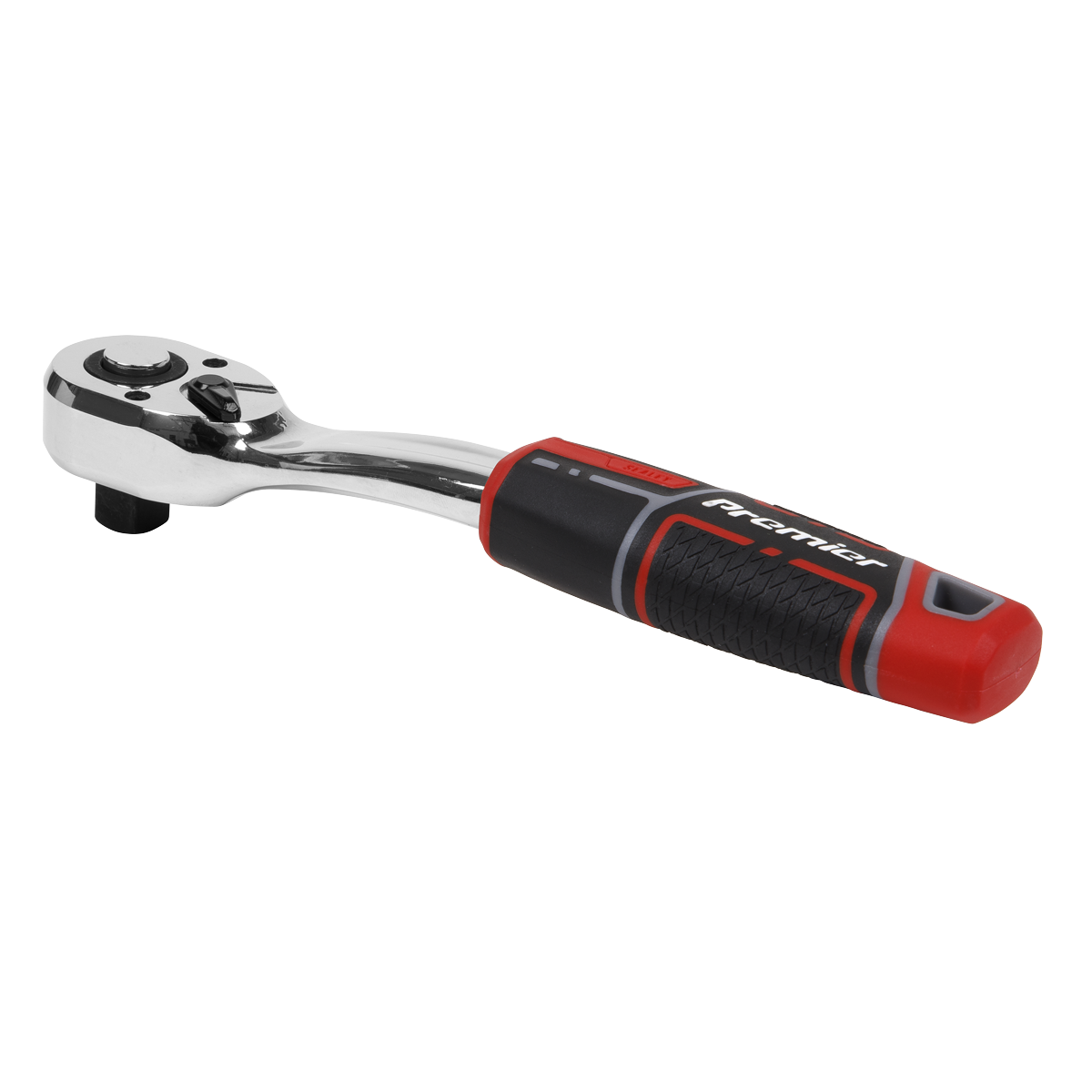 Sealey AK8939 Premier Pear-Head Offset Ratchet Wrench with Flip Reverse 1/2"Sq Drive