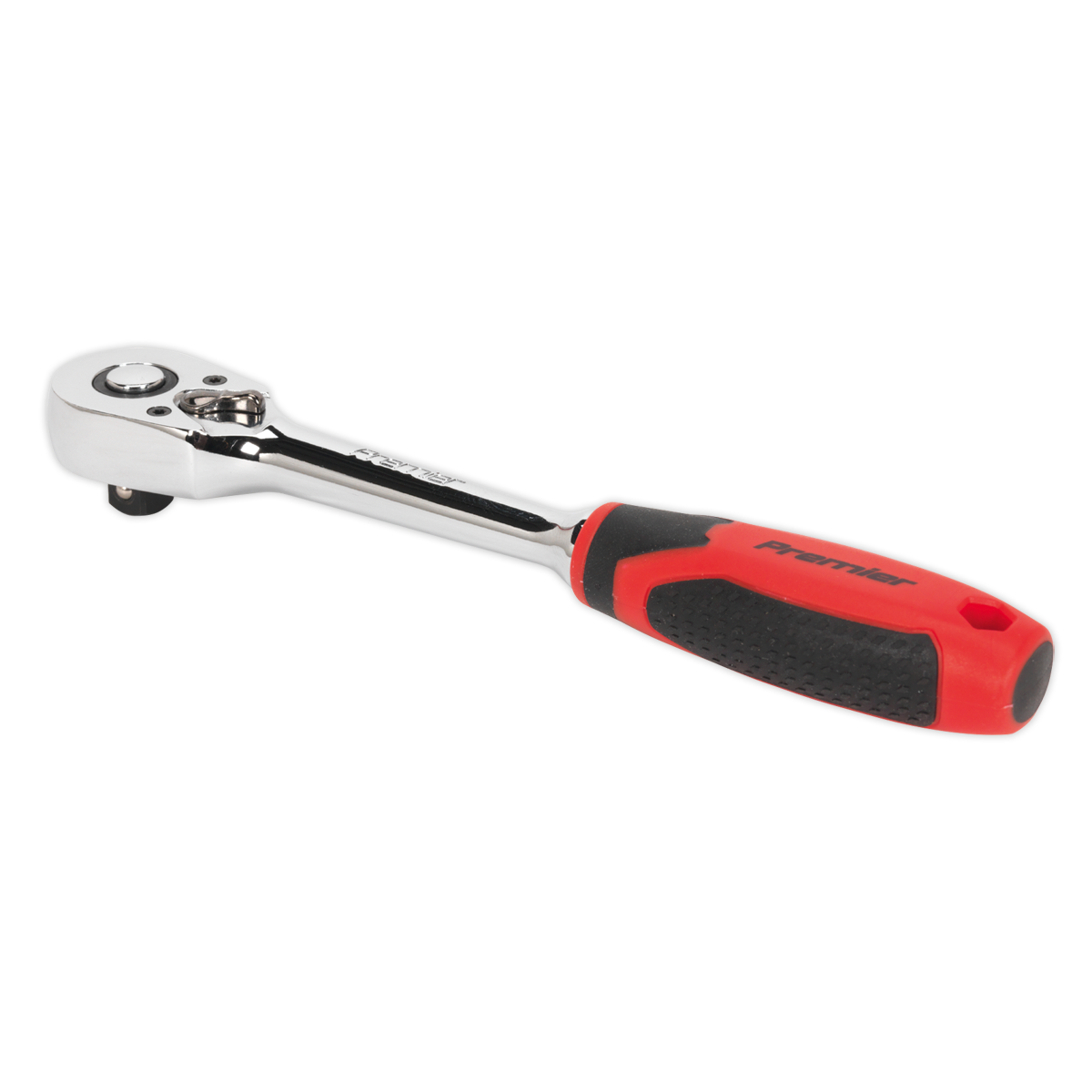 Sealey AK8947 Premier Pear-Head Ratchet Wrench with Flip Reverse 3/8"Sq Drive