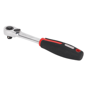 Sealey AK8980 Premier Platinum Ratchet Wrench with Flip Reverse 1/4"Sq Drive