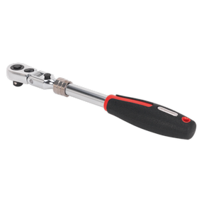 Sealey AK8983 Premier Platinum Locking Flexi-Head Extendable Ratchet Wrench 3/8"Sq Drive