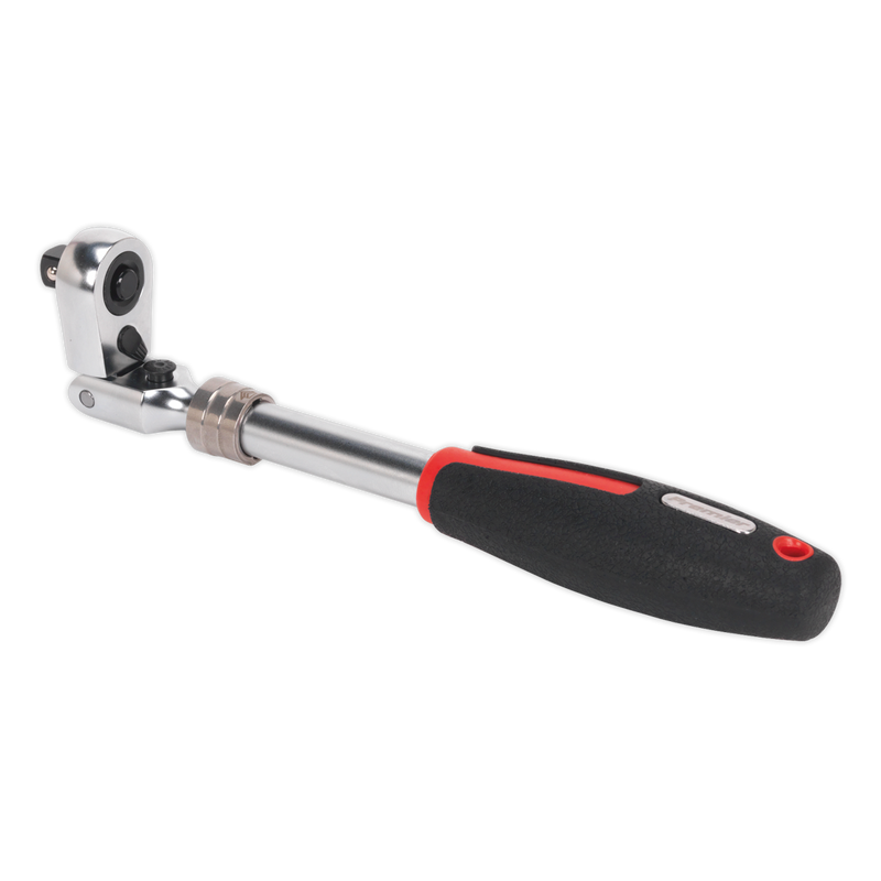 Sealey AK8983 Premier Platinum Locking Flexi-Head Extendable Ratchet Wrench 3/8"Sq Drive - additional view 2