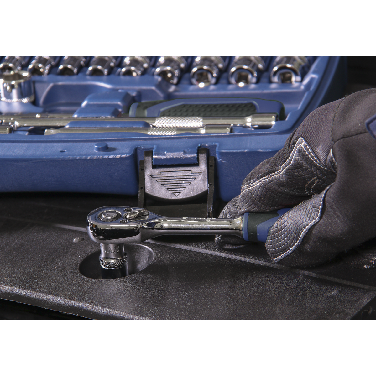 Sealey AK8990 Premier Socket Set 1/4"Sq Drive 33pc - additional view 4