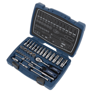 Sealey AK8990 Premier Socket Set 1/4"Sq Drive 33pc - additional view 7