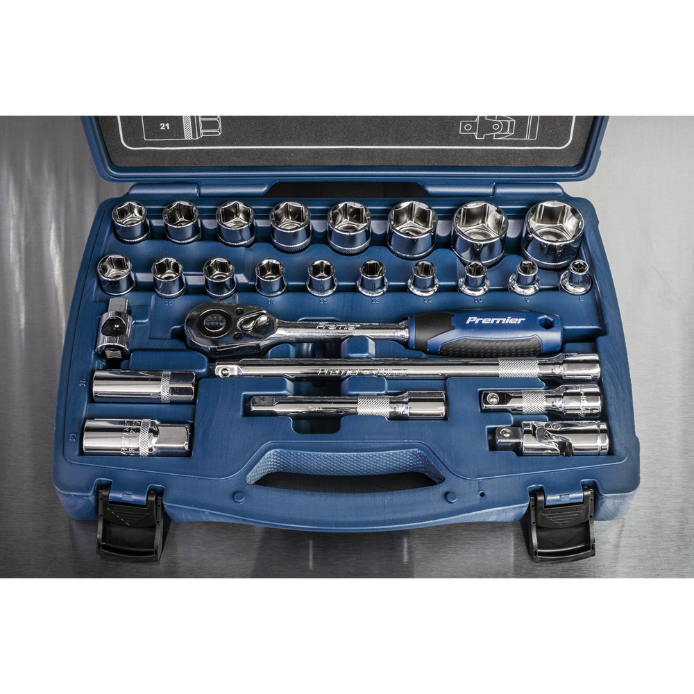 Sealey AK8992 Premier Socket Set 1/2"Sq Drive 26pc - additional view 7