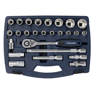 Sealey AK8992 Premier Socket Set 1/2"Sq Drive 26pc - additional view 6