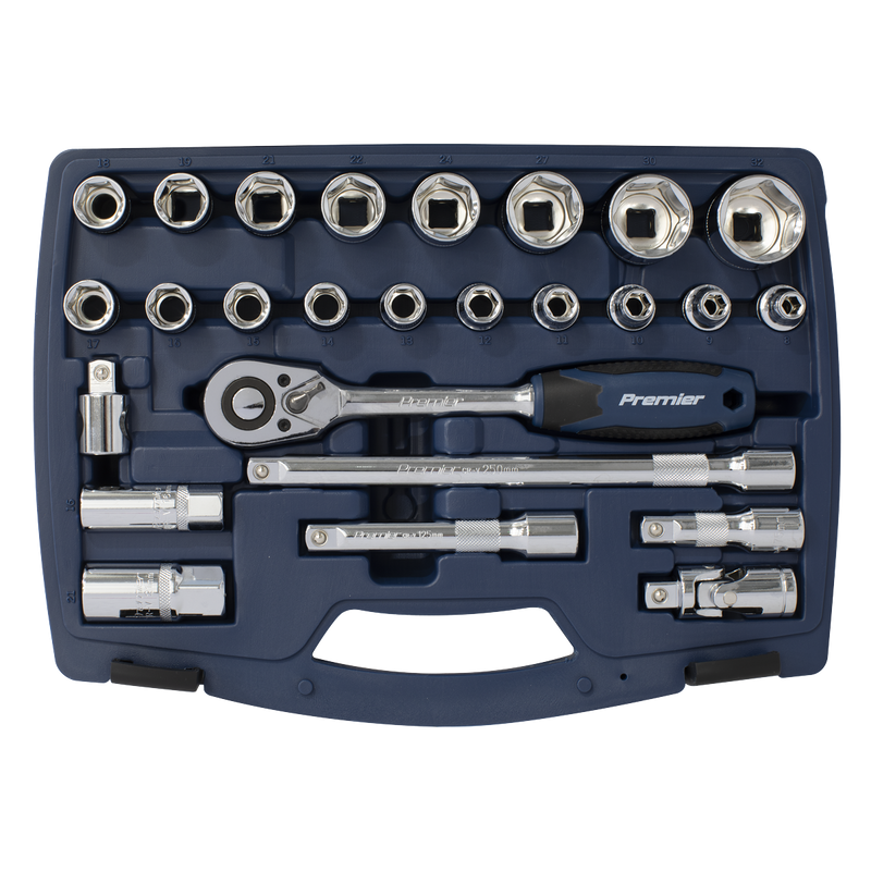 Sealey AK8992 Premier Socket Set 1/2"Sq Drive 26pc - additional view 6